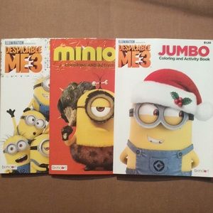 Minion activity books